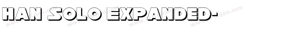 Han Solo Expanded字体转换